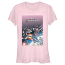 Junior's Transformers Atmosphere Battle Poster T-Shirt