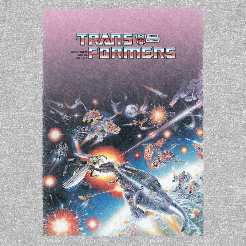 Women's Transformers Atmosphere Battle Poster T-Shirt