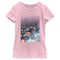 Girl's Transformers Atmosphere Battle Poster T-Shirt