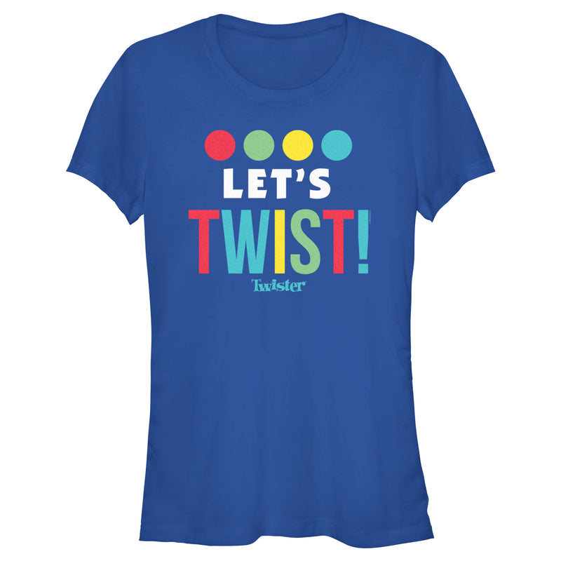 Junior's Twister Let's Twist! T-Shirt