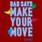 Women's Twister Dad Says Make Your Move T-Shirt