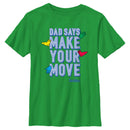 Boy's Twister Dad Says Make Your Move T-Shirt