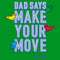 Boy's Twister Dad Says Make Your Move T-Shirt