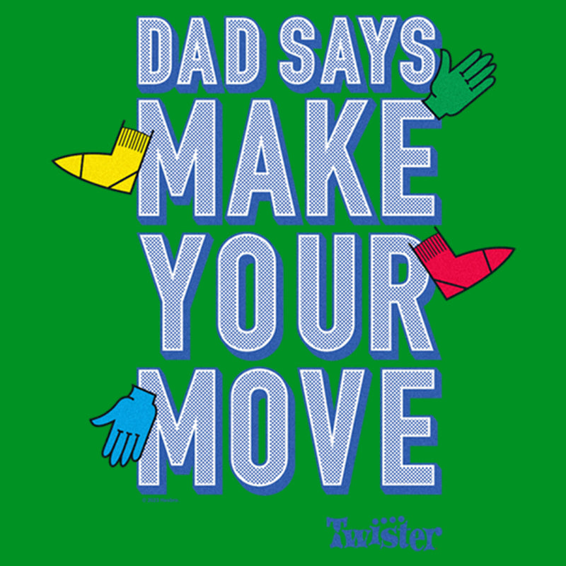 Boy's Twister Dad Says Make Your Move T-Shirt