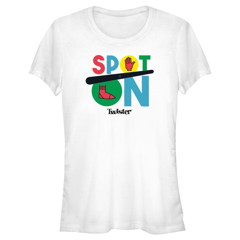 Junior's Twister Spot On T-Shirt