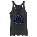 Women's Wednesday Anime Addams Racerback Tank Top