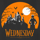 Women's Wednesday Halloween Haunted House T-Shirt