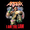 Junior's Anthrax Dredd I Am The Law T-Shirt