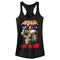 Junior's Anthrax Dredd I Am The Law Racerback Tank Top