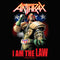 Junior's Anthrax Dredd I Am The Law Racerback Tank Top