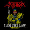 Men's Anthrax Distressed I Am The Law T-Shirt