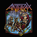 Junior's Anthrax Not Man Sleigh Racerback Tank Top