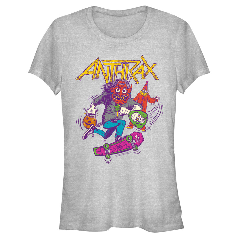 Junior's Anthrax Halloween Not Man T-Shirt