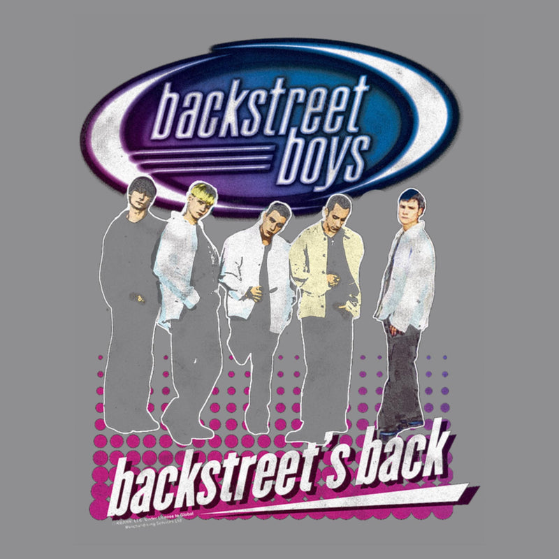 Junior's Backstreet Boys Retro Backstreet's Back T-Shirt