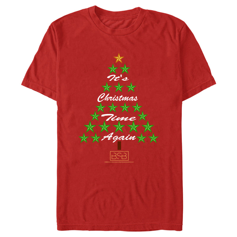 Men's Backstreet Boys It's Christmas Time Again T-Shirt