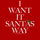 Men's Backstreet Boys I Want It Santa's Way T-Shirt