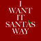 Women's Backstreet Boys I Want It Santa's Way T-Shirt