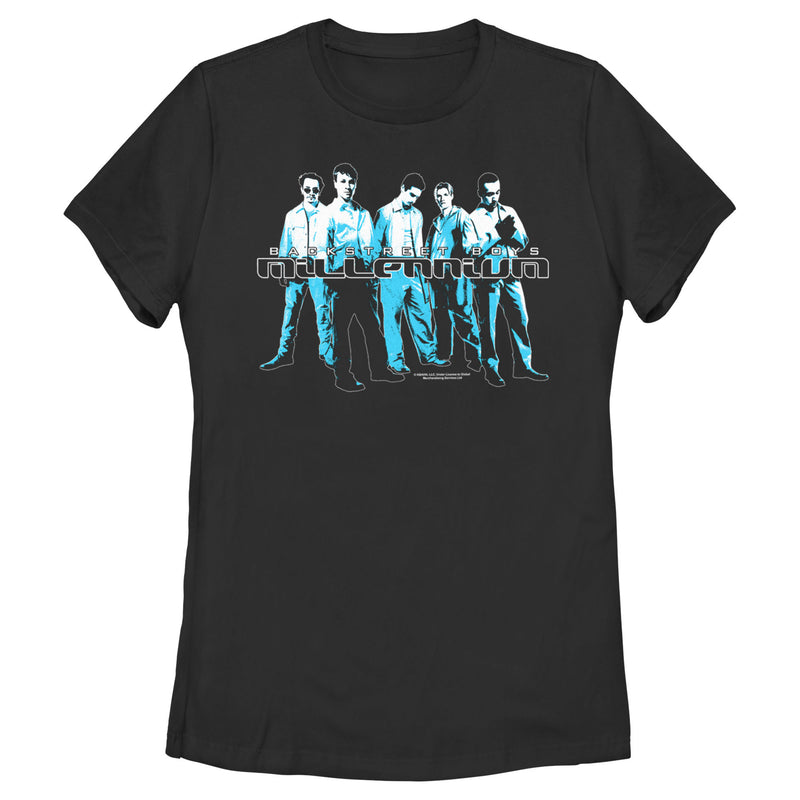 Women's Backstreet Boys Blue Millennium T-Shirt