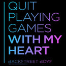 Men's Backstreet Boys Quit Playing Games With My Heart T-Shirt