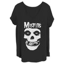 Women's Misfits Classic Fiend Skull Logo T-Shirt