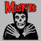 Women's Misfits Fiend Skull Red Logo T-Shirt