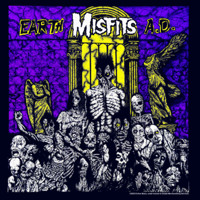 Junior's Misfits Earth A.D. T-Shirt