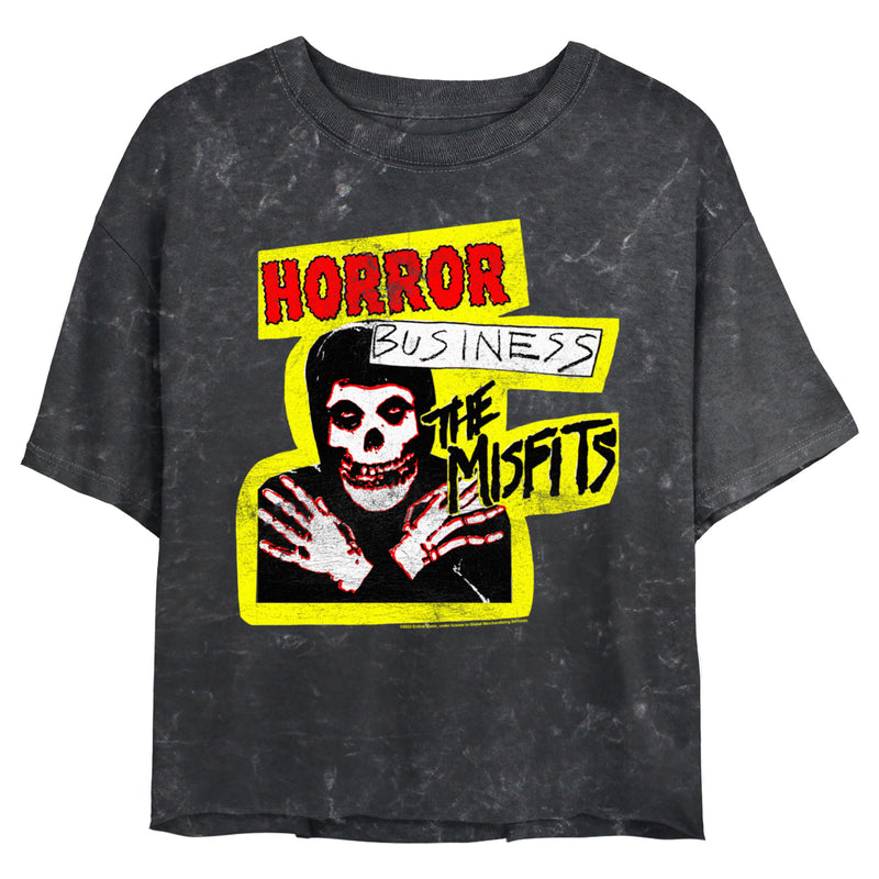 Junior's Misfits Horror Business T-Shirt