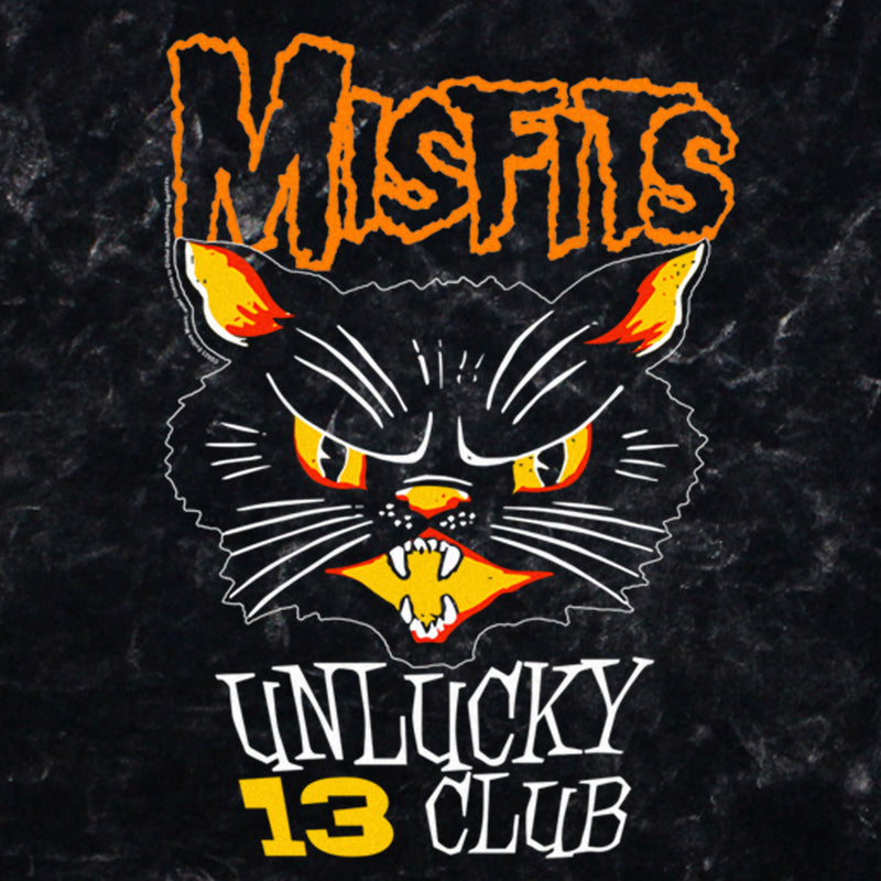 Men's Misfits Unlucky 13 Club Cat T-Shirt