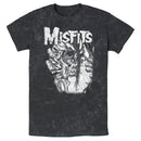 Men's Misfits Distressed Eye Skull T-Shirt