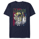 Men's Misfits Colorful Eye Skull Poster T-Shirt