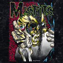 Junior's Misfits Colorful Eye Skull Poster T-Shirt