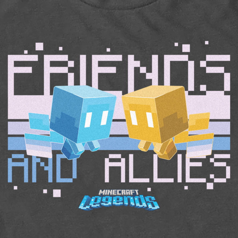 Men's Minecraft Legends Friends and Allies Mobs T-Shirt