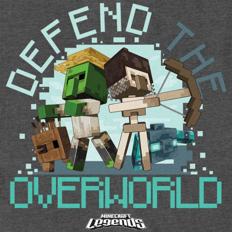 Men's Minecraft Legends Defend the Overworld T-Shirt