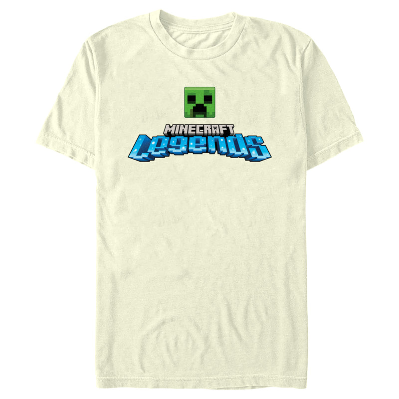 Men's Minecraft Legends Creeper Logo T-Shirt