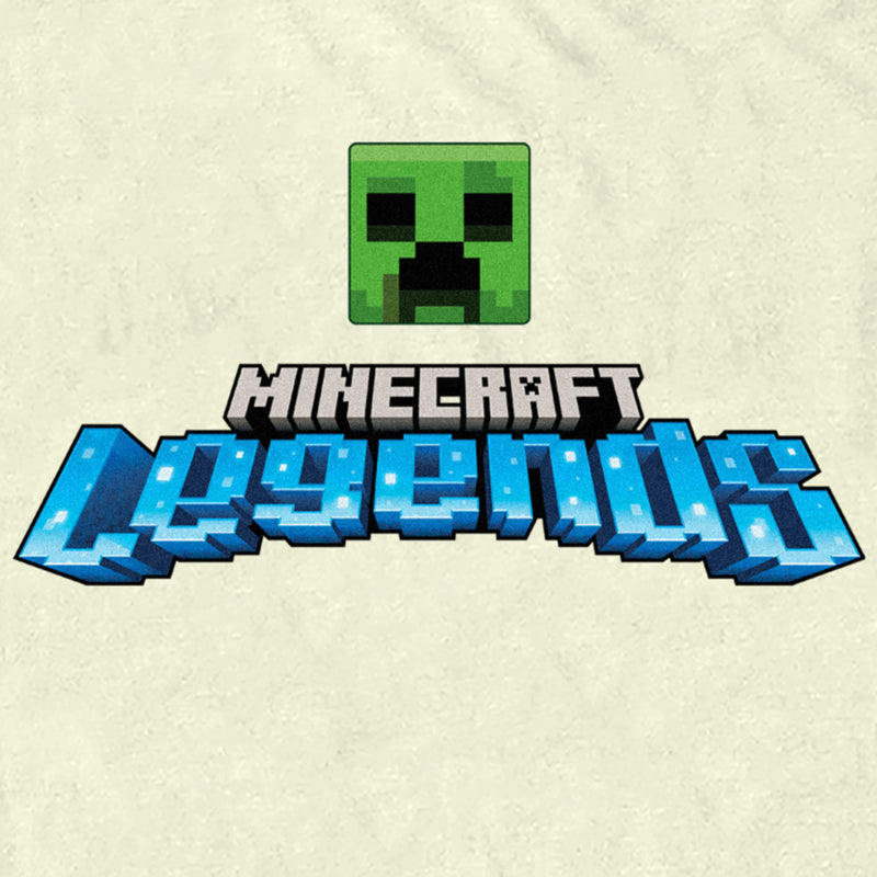 Boy's Minecraft Legends Creeper Logo T-Shirt