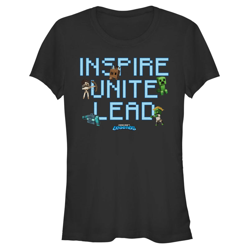 Junior's Minecraft Legends Inspire Unite Lead T-Shirt