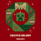 Men's Minecraft Creeper Holiday Wreath T-Shirt