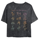 Junior's Lost Gods Signs of the Zodiac T-Shirt