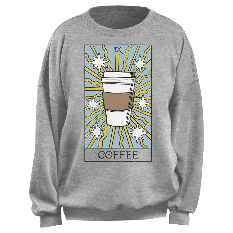 Junior's Lost Gods Coffee Tarot Card Sweatshirt