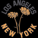 Junior's Lost Gods Los Angeles New York Daisies T-Shirt