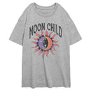 Junior's Lost Gods Moon Child Distressed T-Shirt