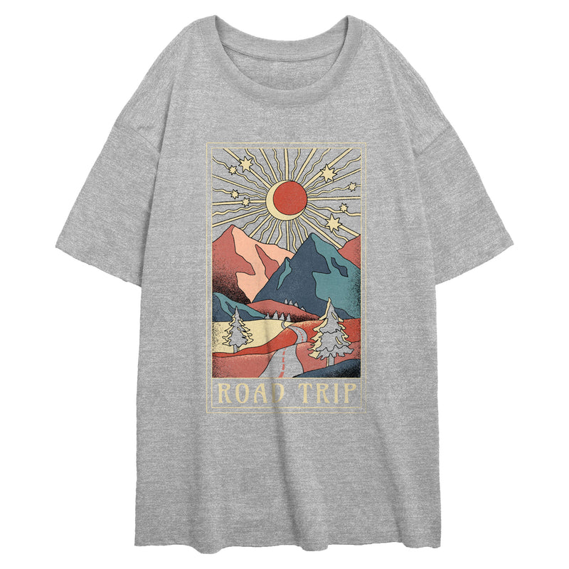 Junior's Lost Gods Mountains Trip Tarot Card T-Shirt