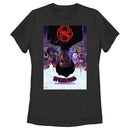 Women's Spider-Man: Across the Spider-Verse Miles Morales Movie Poster T-Shirt