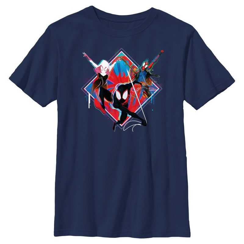 Boy's Spider-Man: Across the Spider-Verse Heroes T-Shirt