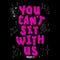 Men's Mean Girls You Can't Sit With Us Doodles T-Shirt