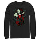 Men's Lost Gods Halloween Vampire Scene Long Sleeve Shirt