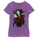 Girl's Lost Gods Halloween Vampire Scene T-Shirt