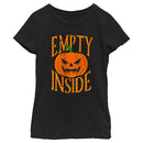 Girl's Lost Gods Halloween Empty Inside T-Shirt