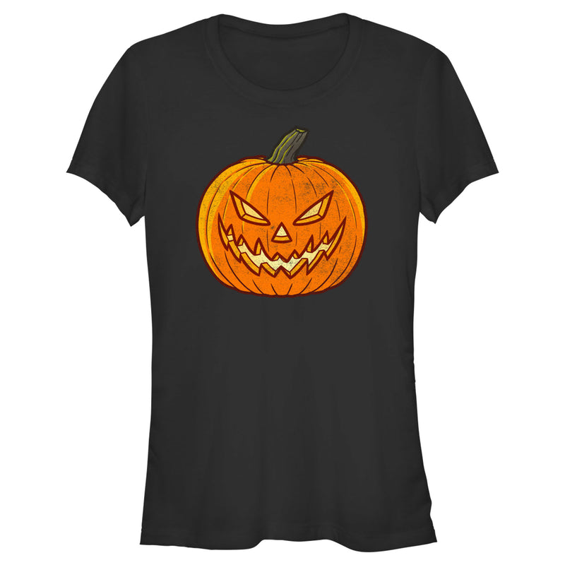 Junior's Lost Gods Halloween Evil Jack-O'-Lantern T-Shirt