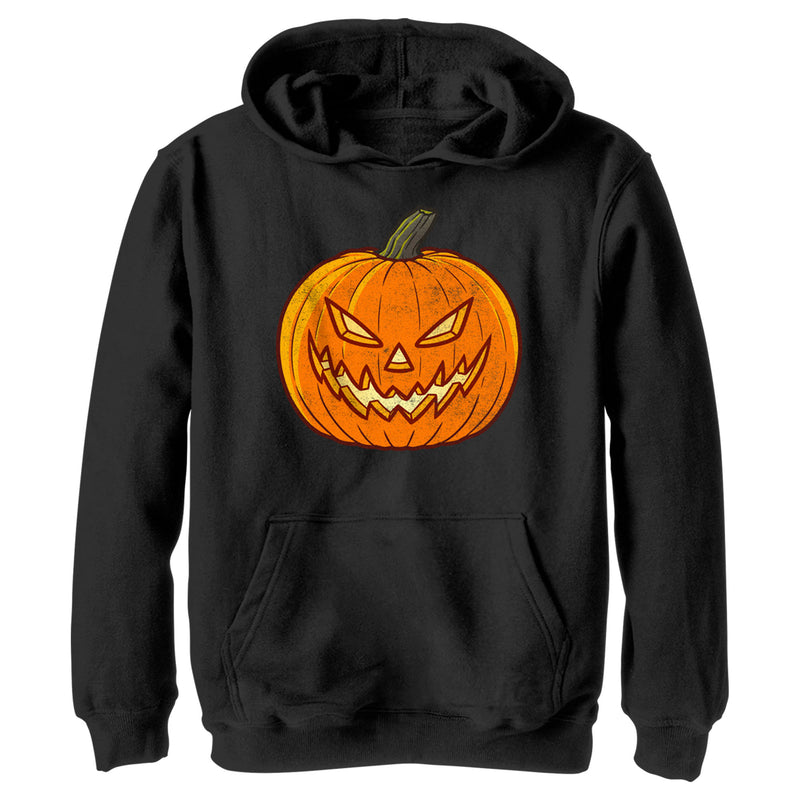 Boy's Lost Gods Halloween Evil Jack-O'-Lantern Pull Over Hoodie